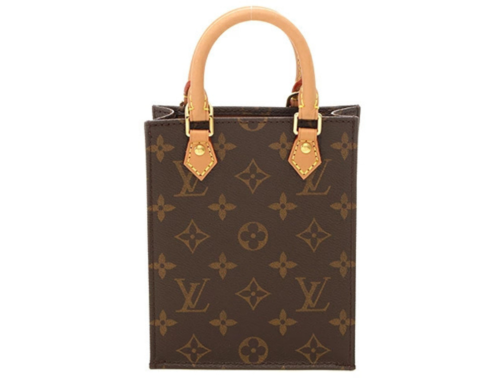 LOUIS VUITTON Shoulder Bag Sac Plat Monogram I